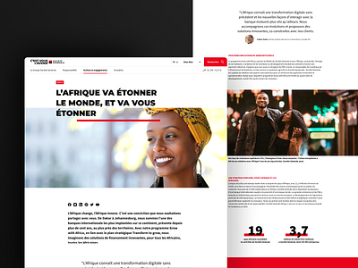 Long Read - Société Générale bank bank website corporate corporate design design figma societegenerale ui uidesign webdesign website