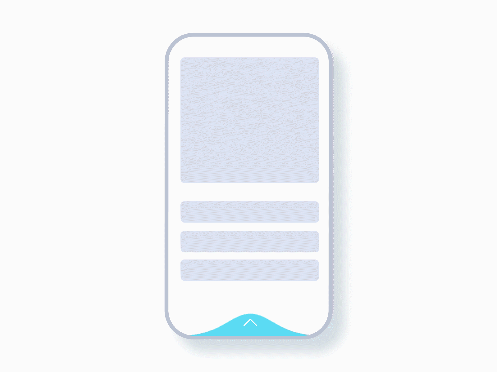 Swipe animation app clean concept cx cxdojo element gif liquid mobile motion navigation prototype smooth swipe tap ui