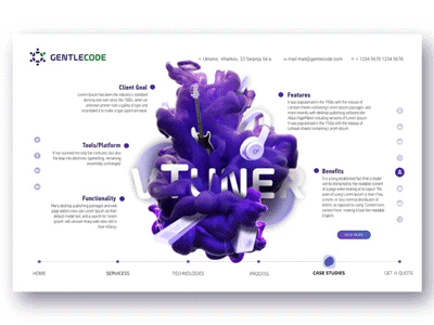 Case Study animation application desiginspiration design design agency development gentle code liquid motion trend trending ui ux ux design wave web webdeisgn