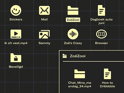 KLIF Desktop Interface Design dark design desktop high school iconography icons interface misinformation play students theater ui user interface ux webdesign yellow