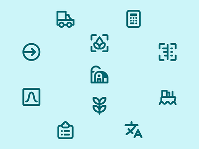 Design System Icons – NutriOpt for Nutreco