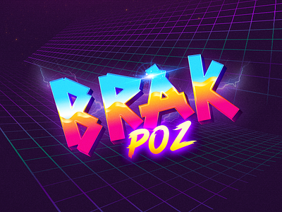 Logo for BRAK - bike brew for 2020 vibes