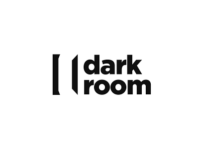 Exploration for a Client - Drakroom2 black blackandwhite dark design door icon light logo mark room wordmark