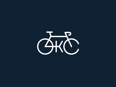 Bike Oklahoma City (OKC) bicycle bike brand branding icon illustration logo oklahoma oklahoma city