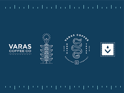 Varas Coffee - 02 americana badge branding coffee design identity illustration logo texas