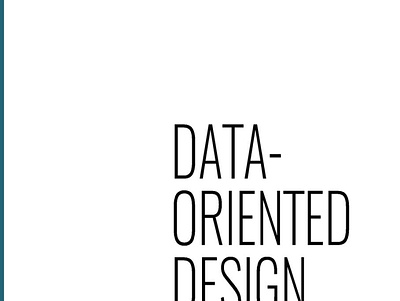 (BOOKS)-Data-oriented design: software engineering for limited r app branding design graphic design illustration logo typography ui ux vector