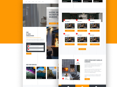 LogFire | Corporate Website corporate ui website