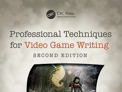 (BOOKS)-Professional Techniques for Video Game Writing app branding design graphic design illustration logo typography ui ux vector