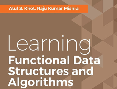 (BOOKS)-Learning Functional Data Structures and Algorithms app branding design graphic design illustration logo typography ui ux vector