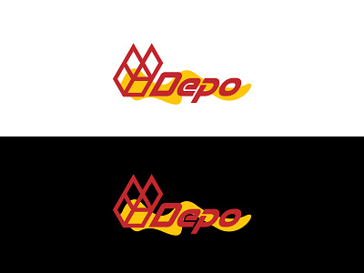 Depo logo box logo delivery logo depo logo