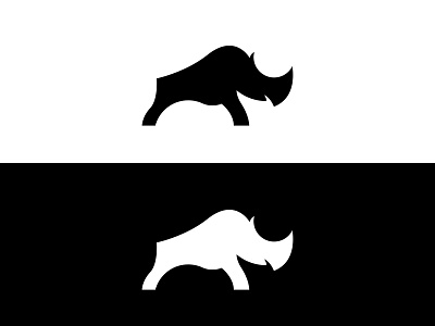 Minimalist Rhino Logo creative rhino logo minimalist logo rhino logo