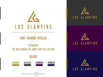 Lux Glamping Logo