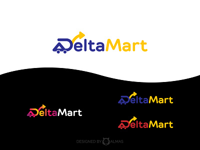 Delta Mart Logo delta logo delta mart logo mart logo online shopping logo shopping logo