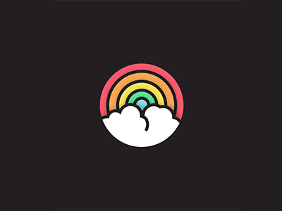 Find Your Pot of Gold equality illustration logo love peace rainbow
