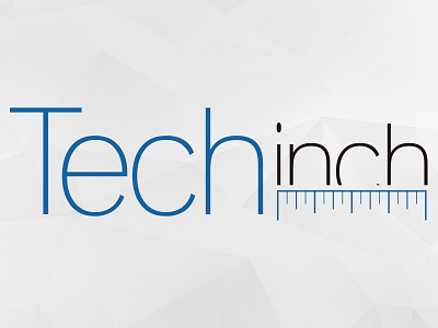 Techinch design inch logo stella tech