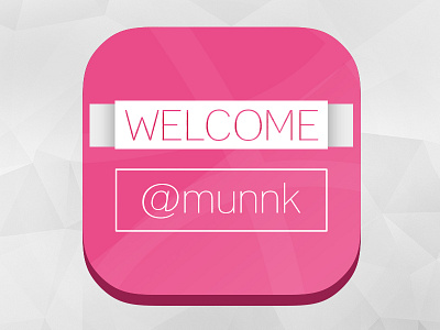 Welcome @munnk! contest drafted dribbble dribbbleinvitation invitation prospect