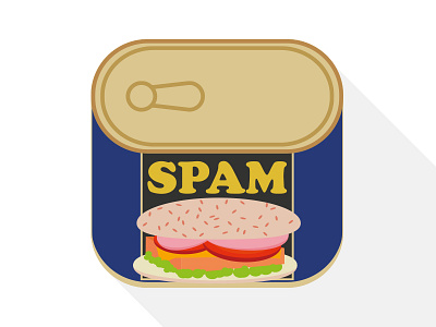 SPAM iOS7 icon design food icon ios ios7 iphone spam wallpaper
