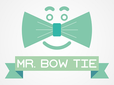 Mr. Bow Tie bow tie design drawingalongmarch logo vectorial