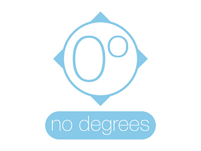 Nodegrees design logo vectorial weather