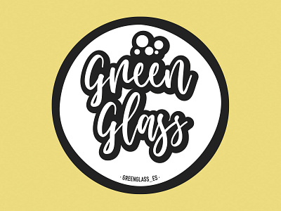 Green Glass glass green glass instagram vectorial