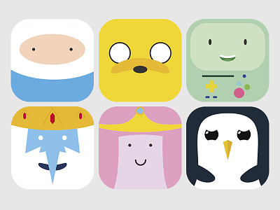 Adventure Time MacOSX icon pack (free download)