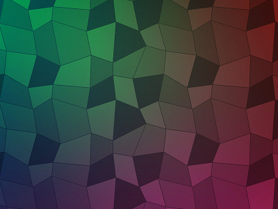Polygonal pattern green pattern pink polygonal vector