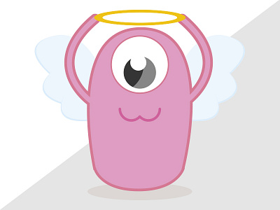 Angel angel blue character cute god illustration illustrator love pink vector vectorial