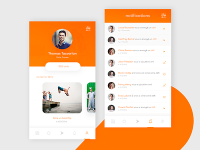 Profil & Notifications ui