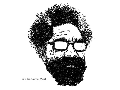 Cornel West design graphic design illustration