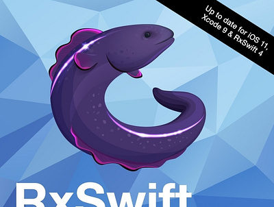 (DOWNLOAD)-RxSwift: Reactive Programming with Swift, Second Edit app book books branding design download ebook illustration logo ui