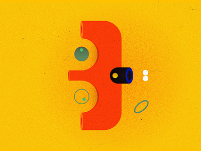 3 - 36 days of type 36daysoftype 36daysoftype07 abstract after affects animation art illustration lettering motion typeface vector