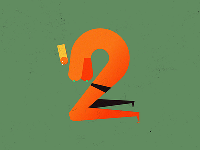 2 - 36 days of type 36daysoftype 36daysoftype07 after affects animation art character illustration lettering motion typeface