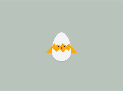 Egg art chicken egg icon illustration logo print typography vector