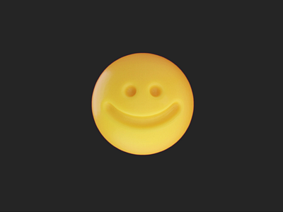 Smile emoji 3d animation 3d art animated gif art character emoji expression face icon