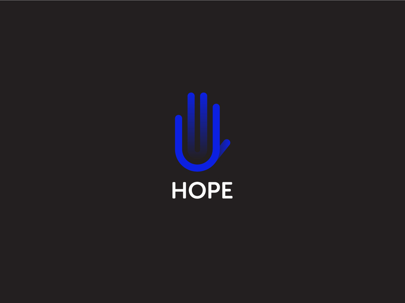 Hope app branding design flat icon identity logo logodesign minimal ui ux vector