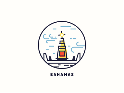 Bahamas art bahamas design disaster icon illustration island logo vector web