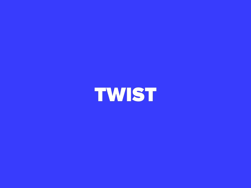 Twist after affects animation art cinema4d design illustration kinetic twist typography vector