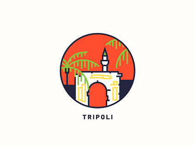 Tripoli app art city city illustration cityscape design icon illustration logo sign tripoli ux vector