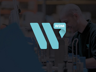 WDM Logo design logo mark wdm