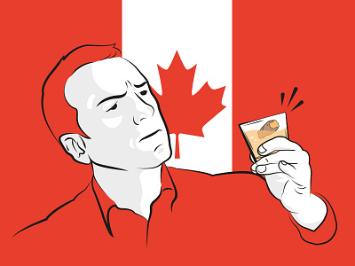 Drinking Traditions Around The World alcohol canada design drinking illustration illustrator vector