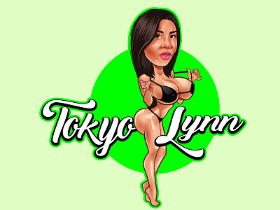 Tokyo lynn branding caricature design character design design graphic design illustration logo logo design logodesign mascot design modern logo design typography