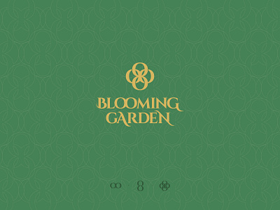 Blooming Garden Logo branding logo minimalistic