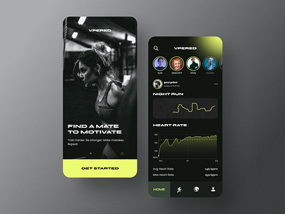 Daily UI Challenge. Sport app