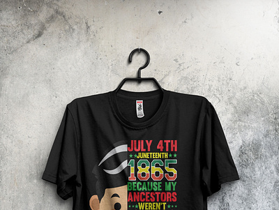 Juneteenth is my indepedence day - Juneteenth vector illustratio celebration
