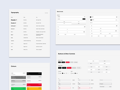 Khiel's Style Guide and UI Kit design system styleguide ui kit