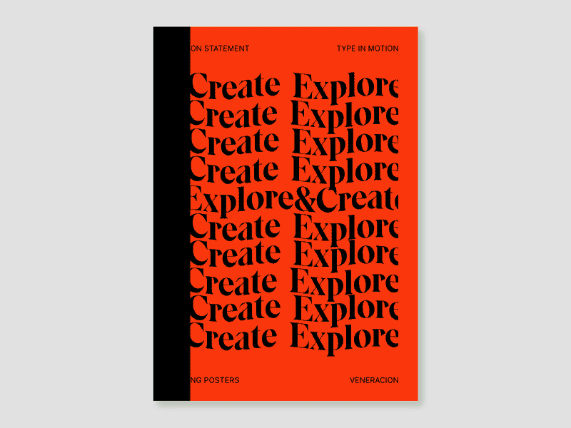 Moving Poster 03 poster brutalist minimal abstract typography motion