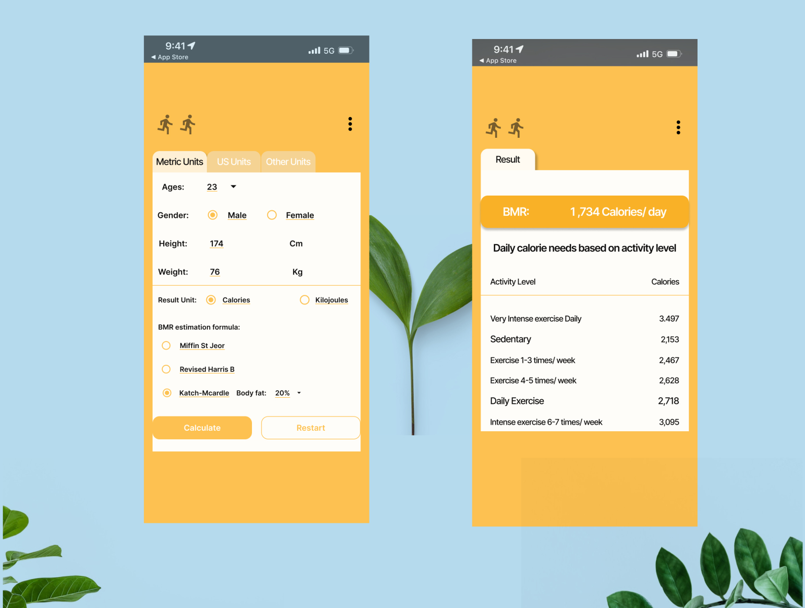 bmr-calculator-by-irvan-maulana-on-dribbble