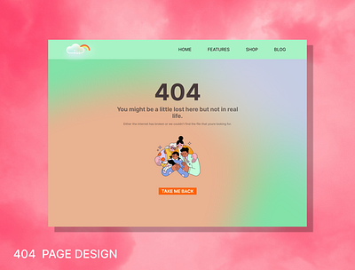 404 page design 404page dailyui design graphic design ui uiux websitedesign