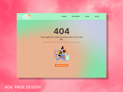 404 page design