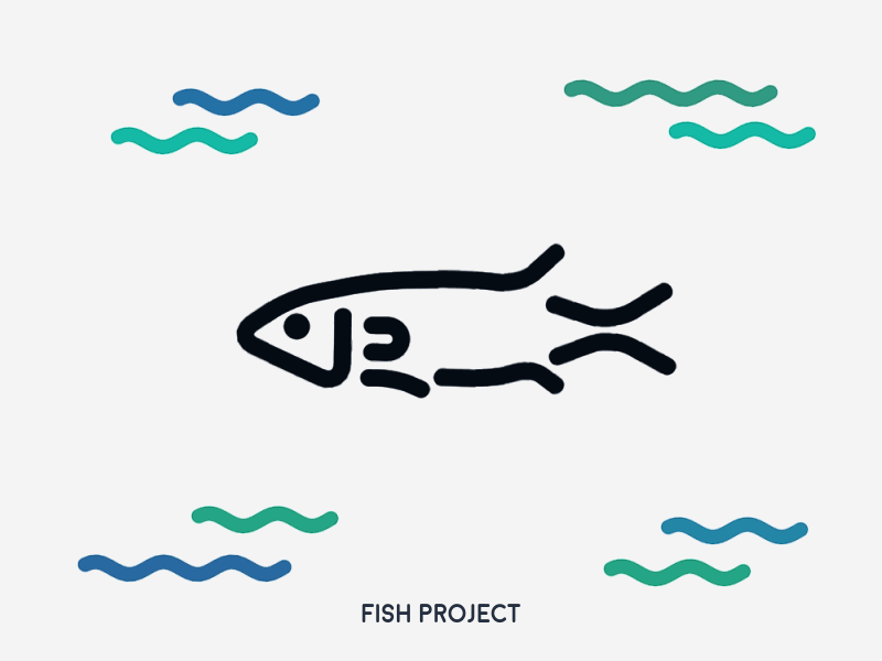 Fish Project fish fish project icon milkfish ocean salmon sea seabass seafood sustainable tuna 魚